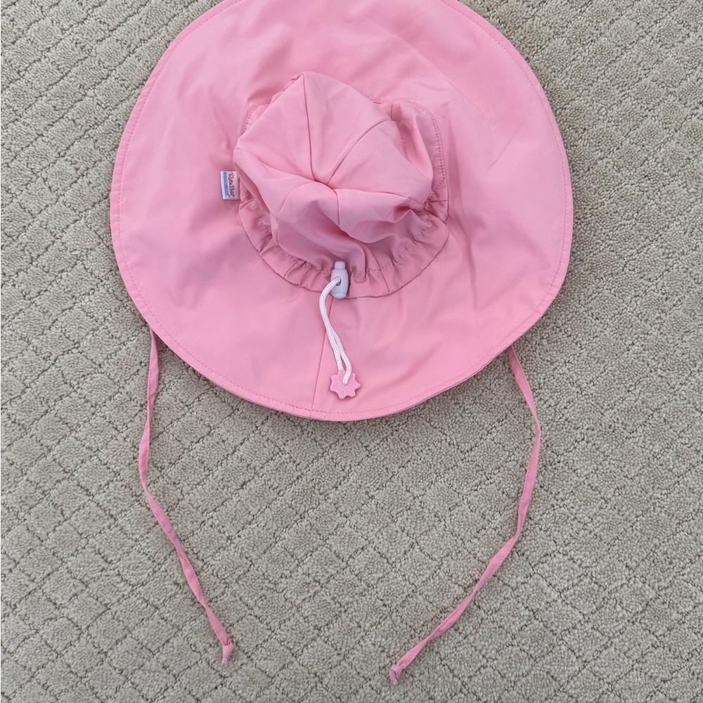 Pink RuffleButts Sun Hat